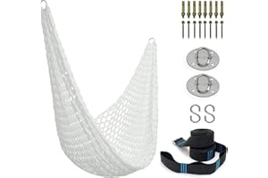 Tranquillo Hammock 550 lbs Capacity Double Hammock, Camping Hammock with Hammock Straps, Hammocks for Outside Hiking Camping 