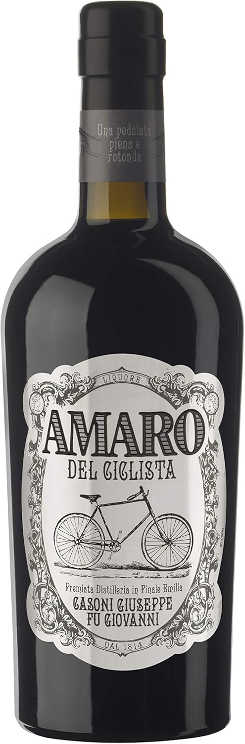Amaro del ciclista liquore ottenuto dalla distillazione più di 15 erbe dal gusto unico ed inimitabile. 70 cl AMA01001