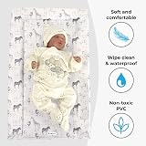 My Babiie Changing Mat Safari - Padded Waterproof Raised Edges Nappy view 2