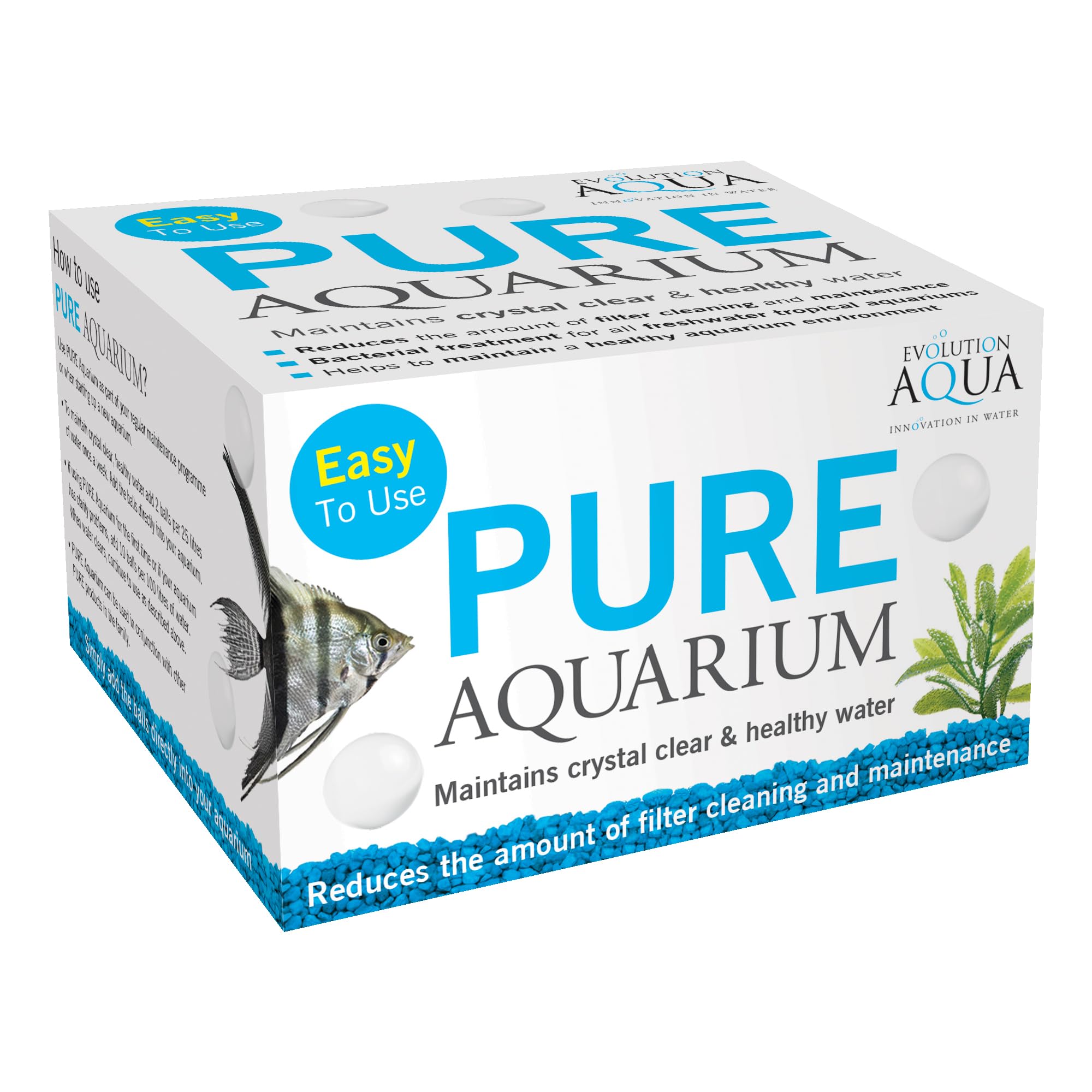 Evolution Aqua Pure Aquarium - for a Crystal Clear Healthy Aquarium (50 balls)