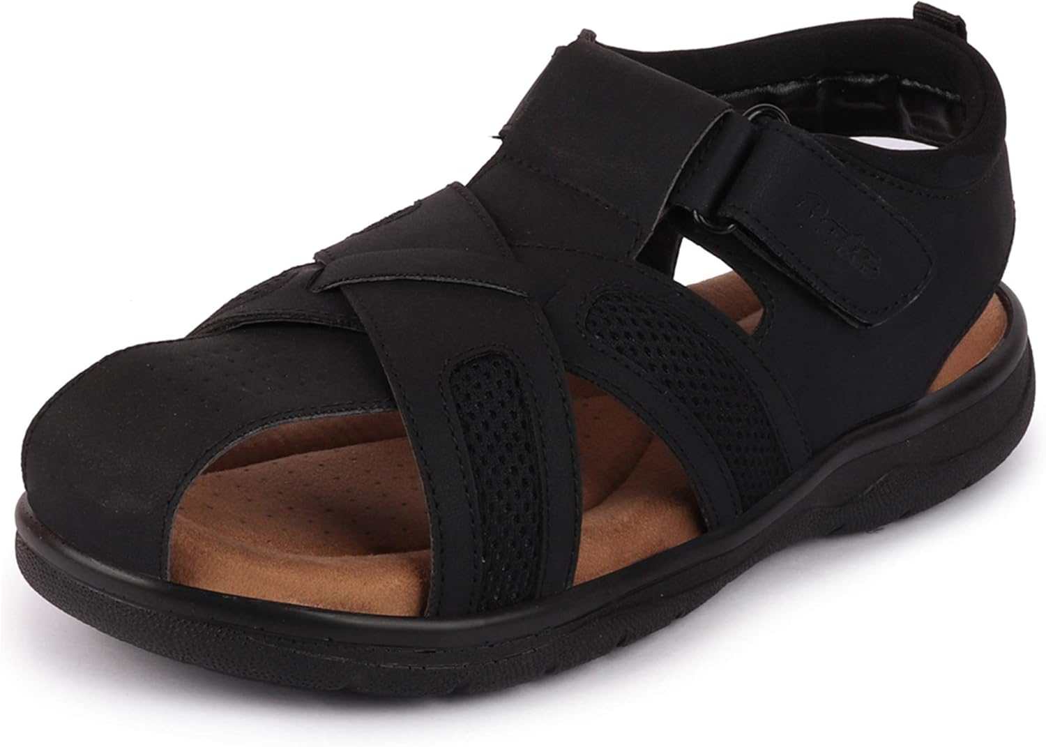 Amazon.com | BATA Wayfinders 861-6187-40 Men's Black Sandal Outdoor Sandals (6 UK) | Sandals