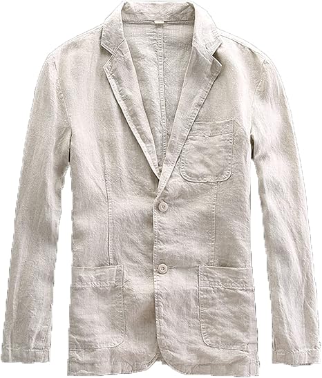 Amazon リネン ジャケット メンズ 夏 ブレザー 上質 背抜き サマージャケット 綿麻 紺 コート ジャケット 通販