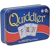 Playmonster Quiddler Card Games for Kids - Collectors Tin, Playing Cards Word Games, Deck of Cards, Fun Family Games for Kids and Adults, Game Night, Travel Games, Multi-Player, Ages 8+