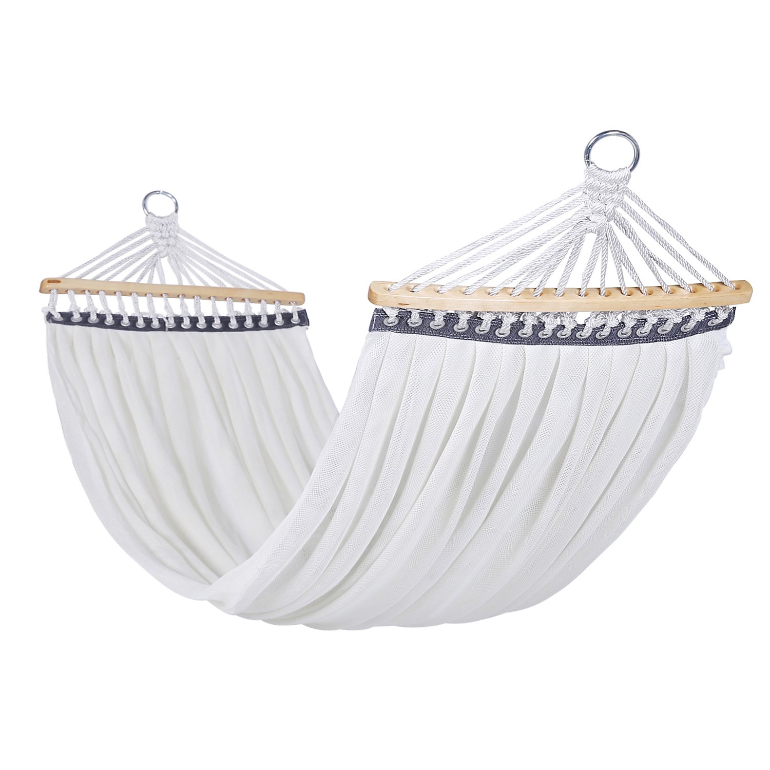 Sekey x~ cm Hamaca de camping ultra ligera para viajes con esparcidor