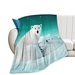 citari Polar Bear Blanket Polar Bear Gifts for