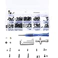 FPVDrone RC M2 M2.5 M3 Screws Bolt&Nuts Set Cross Sleeve Allen Wrench Swing Arm Pins Kit for Wltoys 144001 1/14 RC Car Spare Parts(316PCS)