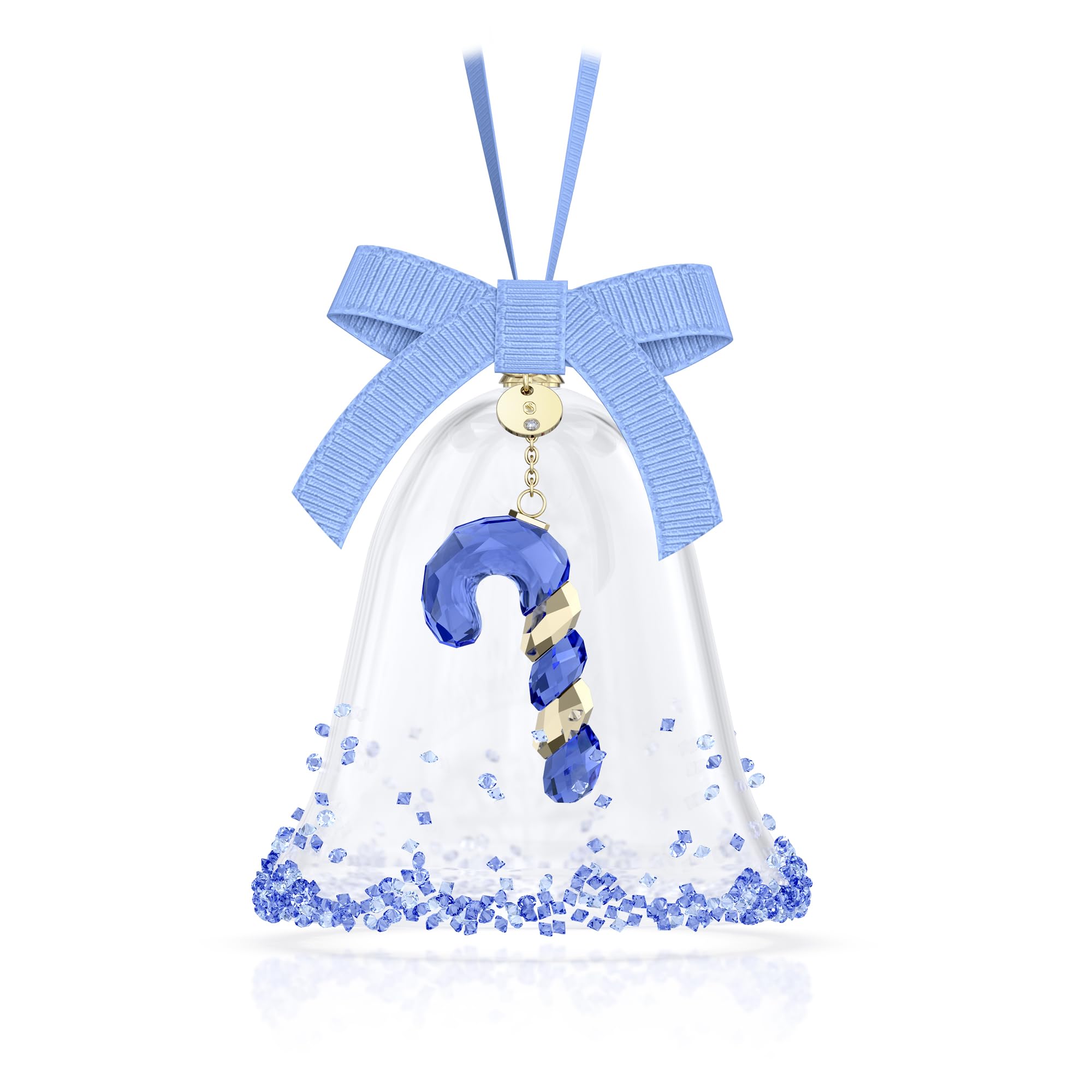 Swarovski Holiday Cheers Dulcis Bell Ornament, Blue