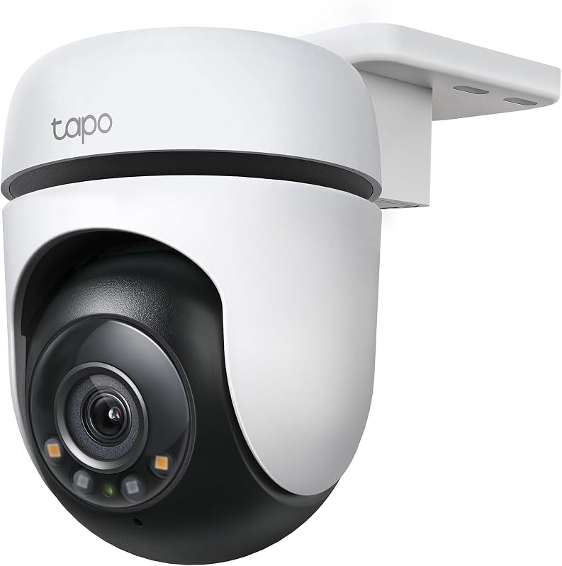 C51A - Cámara de Vigilancia WiFi Exterior 360º, 2K 3MP, Detección IA