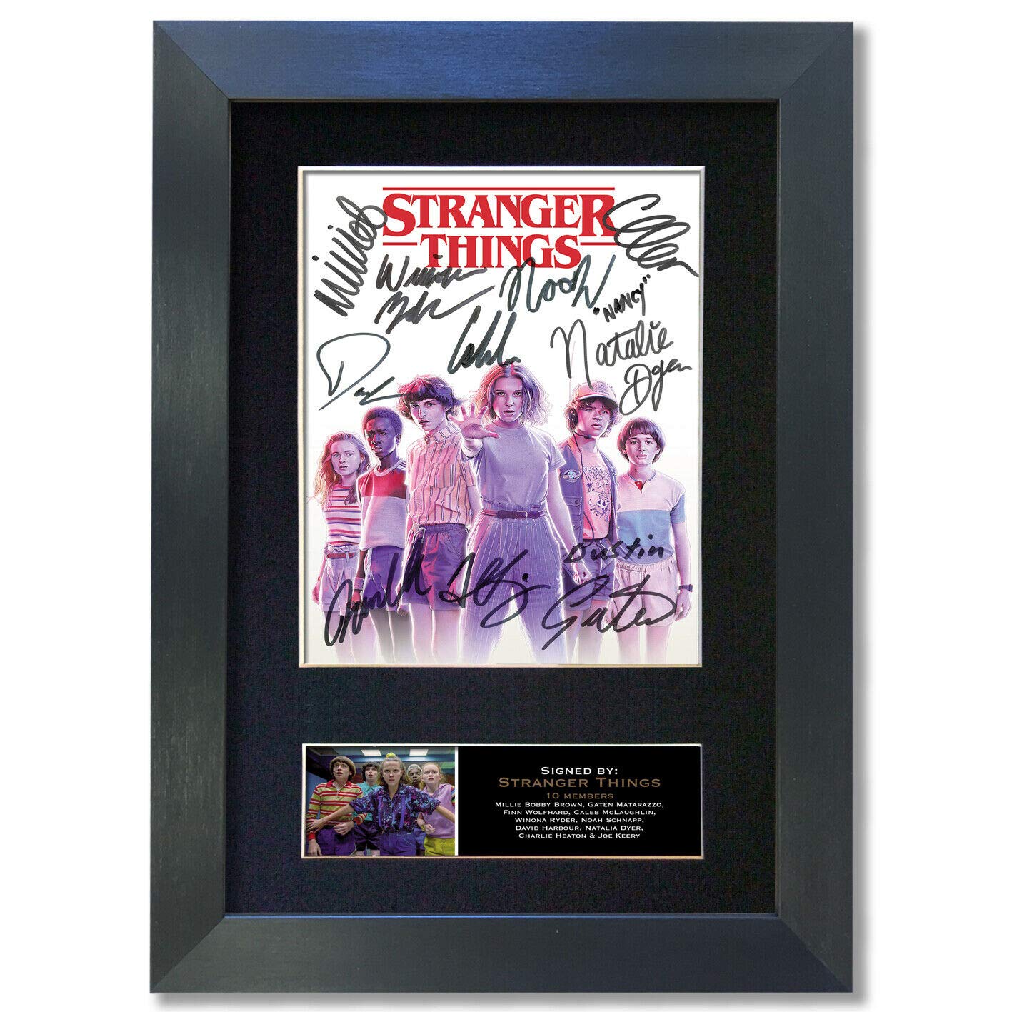 STRANGER THINGS #2 Quality Autograph Mounted Signed Photo RePrint Poster A4#849