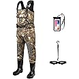 Trudave Fishing Waders for Men, Chest Waders with Boots Waterproof for Men & Women, Neoprene Waders for Hunting & Fishing