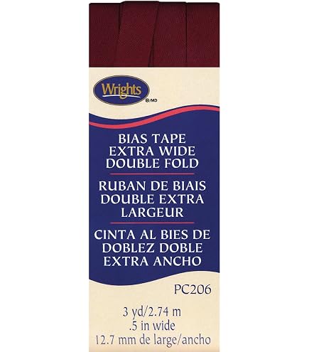 Double Fold Bias Tape – 3 Yards, 7/8 Inch Wide, Canary Yellow For Sewing & Quilting - View #4