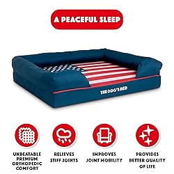 The Dog’s Bed Orthopedic Dog Bed Large Blue