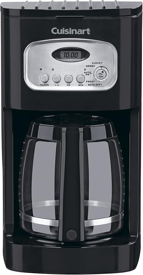 Amazon Com Cuisinart Dcc 1100bkfr 12 Cup Coffee Maker Renewed