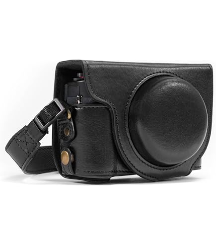 Amazon.com : Rieibi G7X II/G7X III Leather Camera Case - Vintage