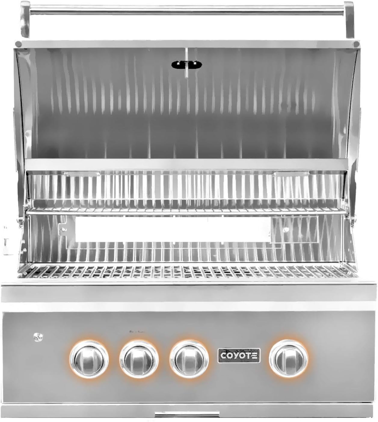 review Coyote S-Series 30-Inch 2-Burner Built-in Natural Gas Grill with Rapidsear Infrared Burner, Ceramic Briquette Grids- C2SL30NG