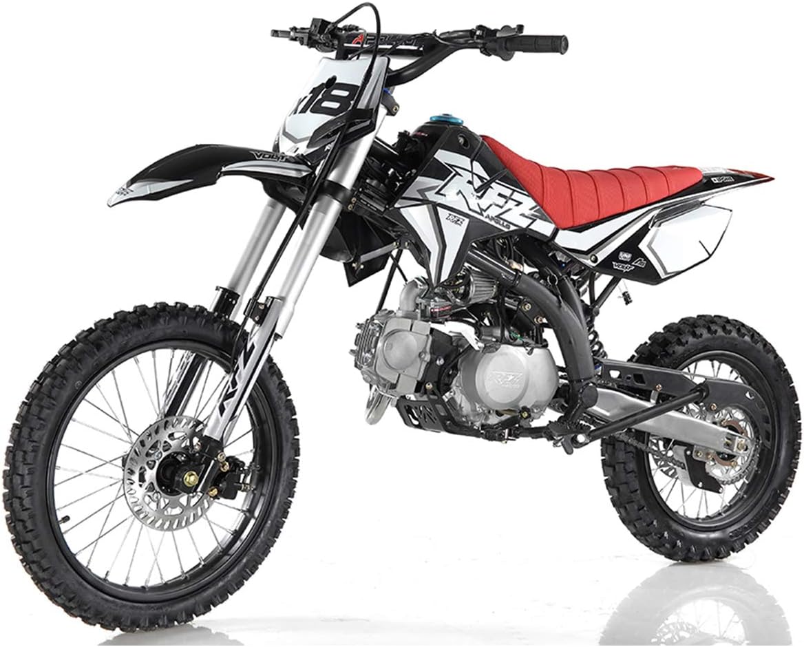 125cc Dirt Bike Pit Bike Adults Dirtbikes Pitbikes 125 Dirt Pit Bike (Black)
