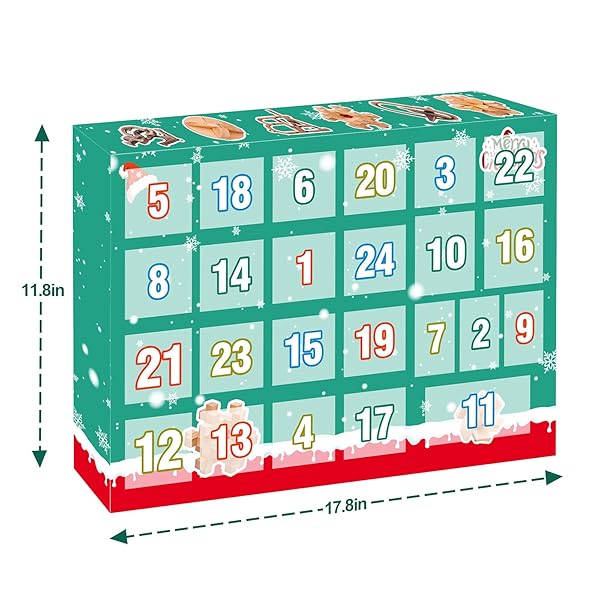 ADVENT CALENDAR 2025-24 DAYS OF BRAIN TEASER PUZZLES TOYS KIT – CHRISTMAS COUNTDOWN GIFTS FOR GIRLS BOYS ADULTS AND TEENAGERS