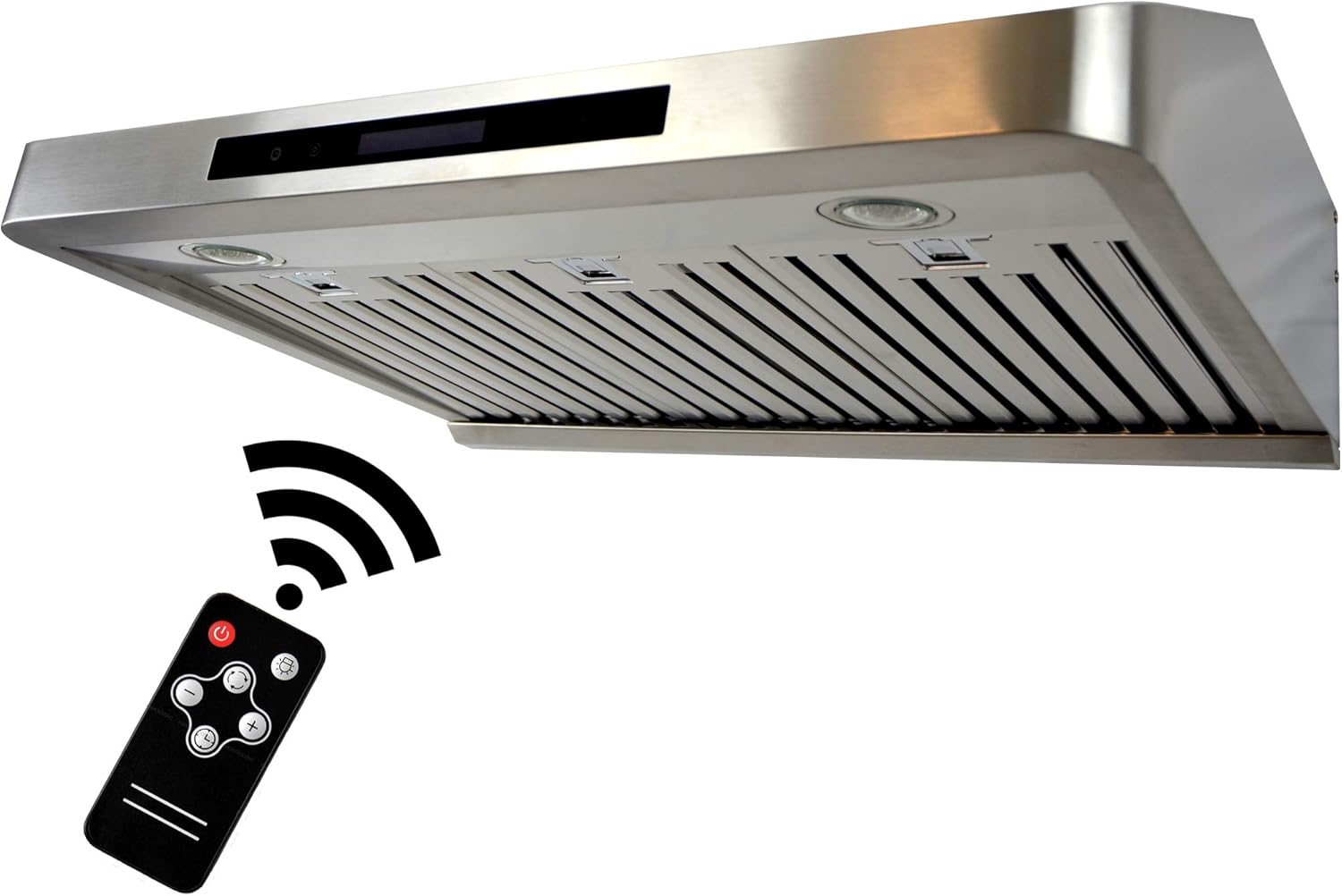 ROXON 900 CFM Under Style Range Hood Kitchen Exhaust Fan Stainless Steel RXNU1230