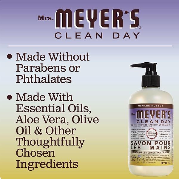 MRS. MEYER’S CLEAN DAY COMPASSION FLOWER HAND SOAP, 12.5 FZ