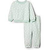 Amazon Essentials x Sofia Grainge Unisex Toddlers and Babies' Sweatshirt & Sweatpant Set