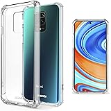 Kit Capa Anti Impacto e Película Vidro Xiaomi Redmi Note 9S (NÃO SERVE NO REDMI NOTE 9 NORMAL)