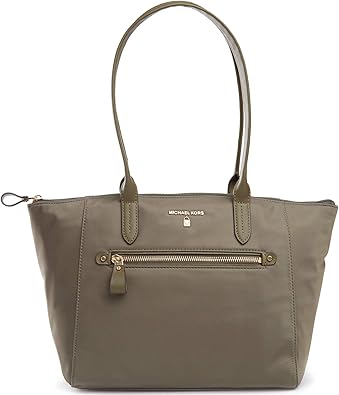 kelsey medium leopard nylon tote