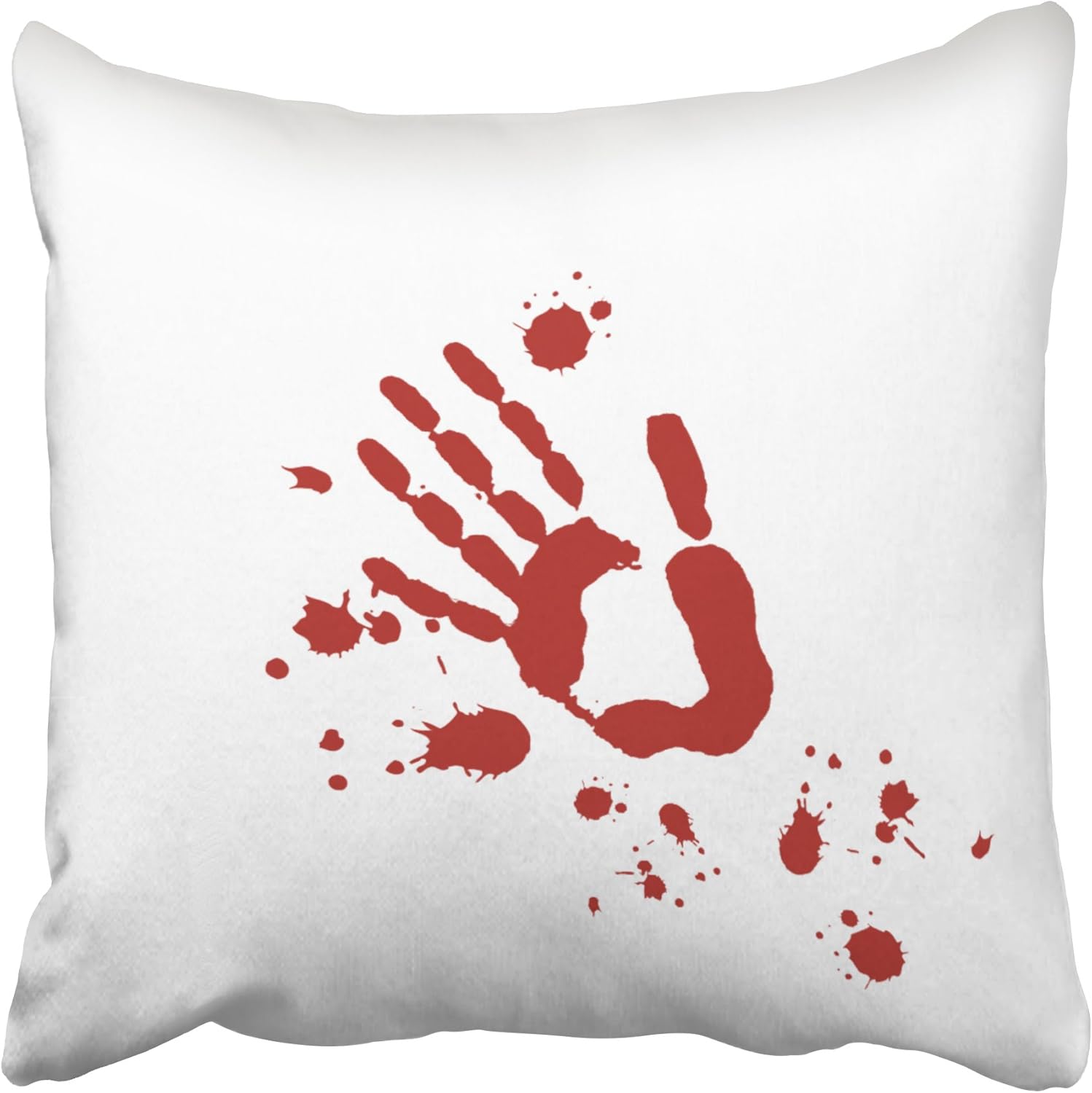 Accrocn Bloody Hand Print Blood Spatter Halloween Props