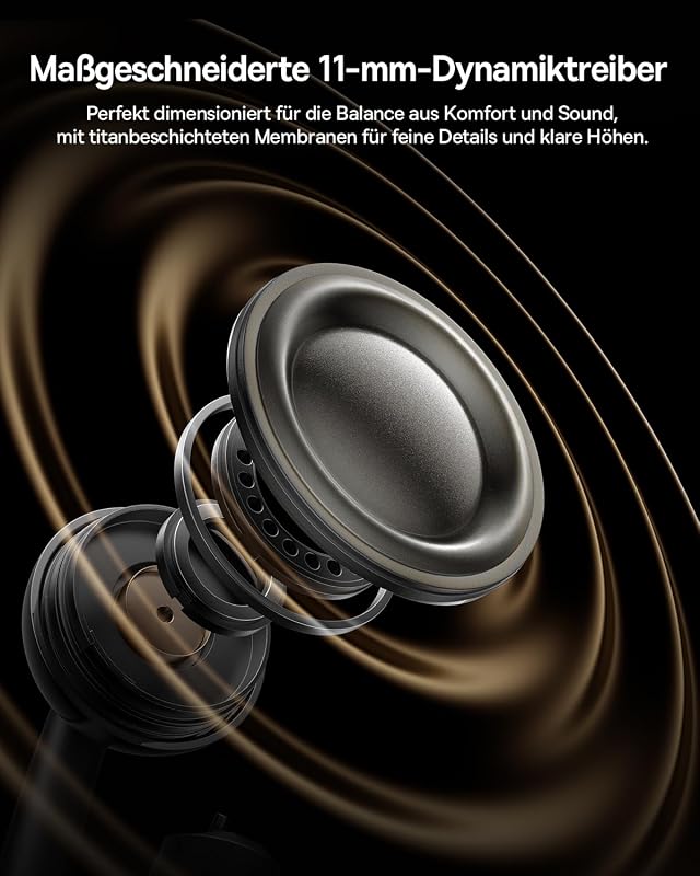 Bowie MC2 Air Open-Ear-Kopfhörer, Clip-On Earbuds mit CloudComfort, Bluetooth 6.0, SuperBass 2.0, 4 KI-Mikrofonen für klare Anrufe, 40 Std. Akkulaufzeit, IP67, nur 4,9 g leicht