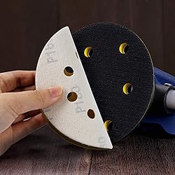 Mestool 5-Inch 8-Hole Hook and Loop Sanding