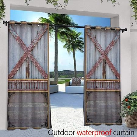 Amazon Com Industrial Living Room Bedroom Window Curtains Zinc
