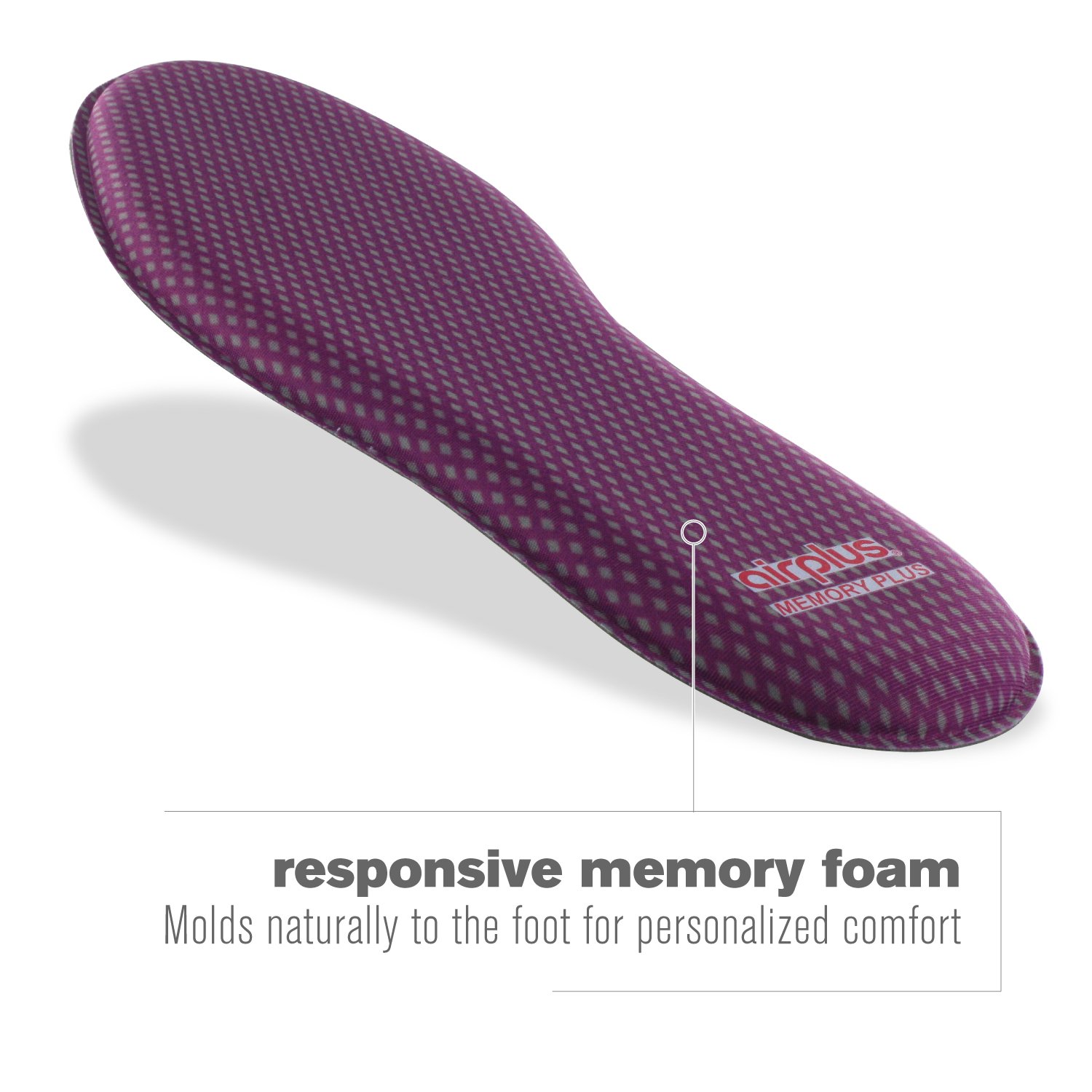 Galleon Airplus Memory Comfort Shoe Insoles With Memory Foam For
