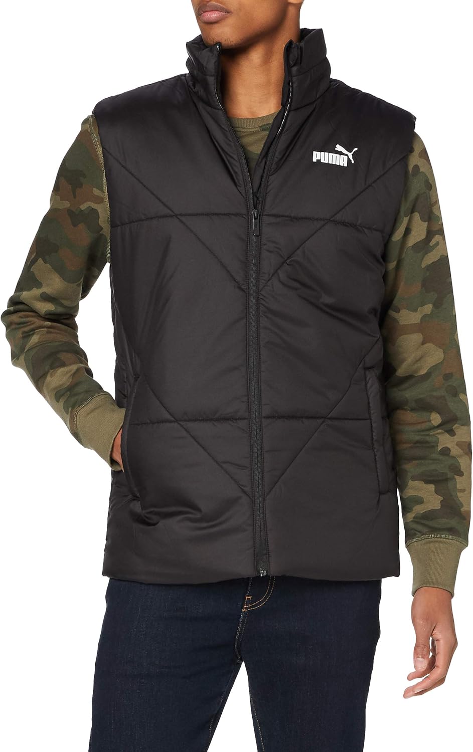 PUMA Men's Ess Padded Vest Jacket Amazon.co.uk Sports & Outdoors