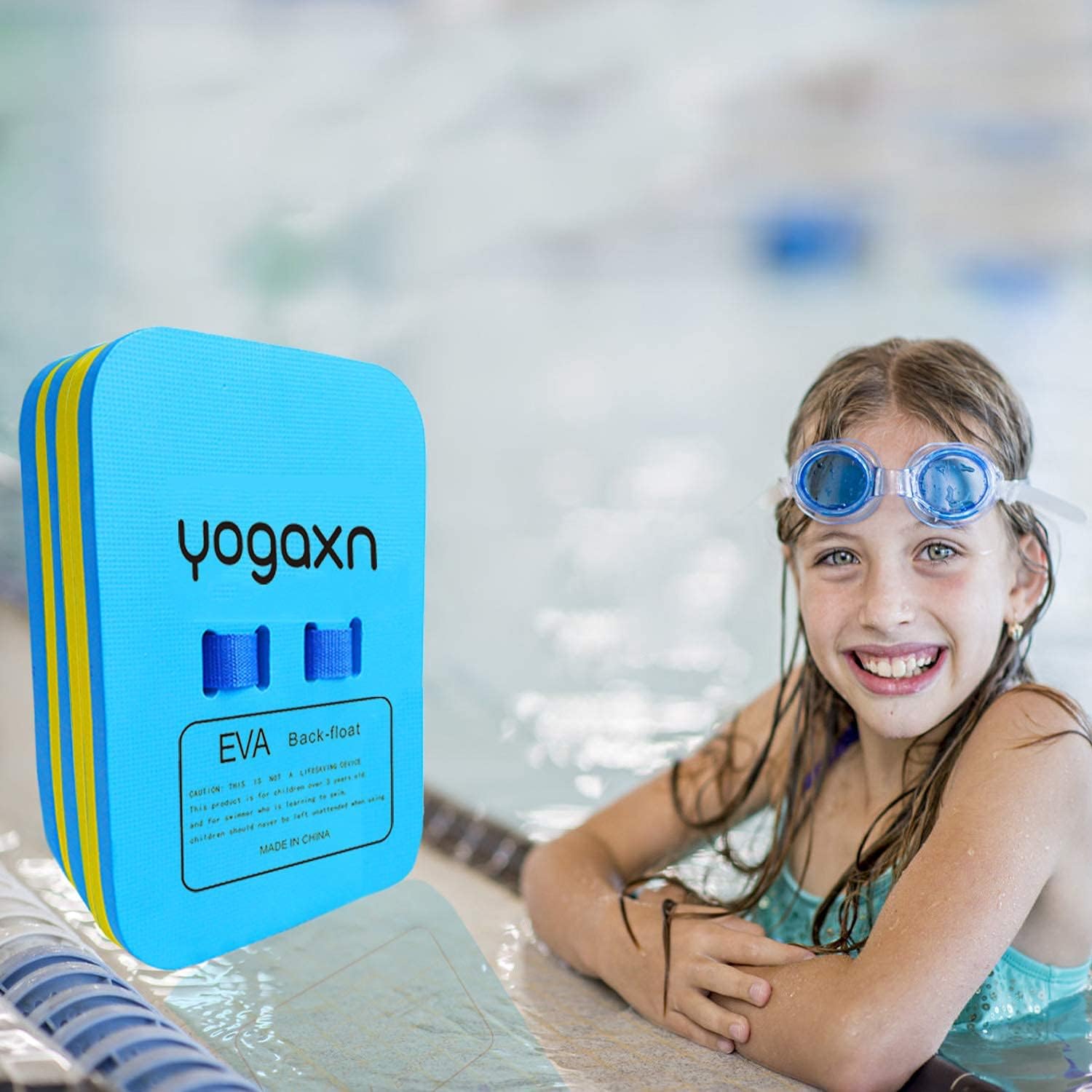 Back Float Safety Swim Trainer Small Adjustable Layered Bubble Belt Swimming Equipment with Safety Clips Float for Boys and Girls or Toddlers Kids Sports Pool Course Assisting Children to Learn(Small): Sports & Outdoors