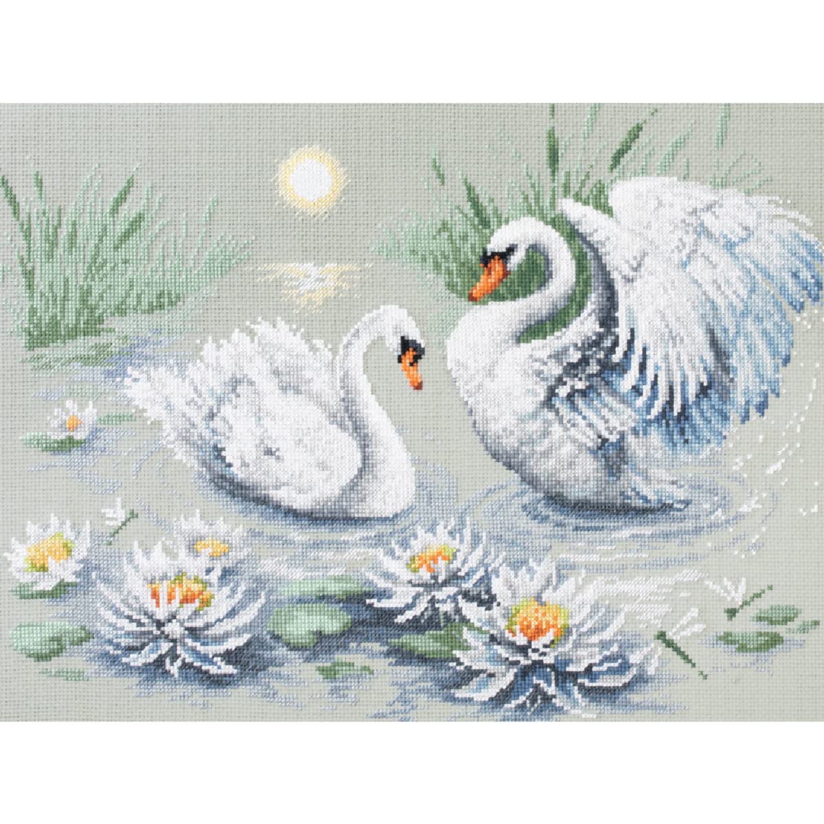 Magic Needle 210-200 ZW Wedding Waltz Counted Cross Stitch Kit with Zweigart Edition, Cotton, Multi-Colour, 41 x 31 cm