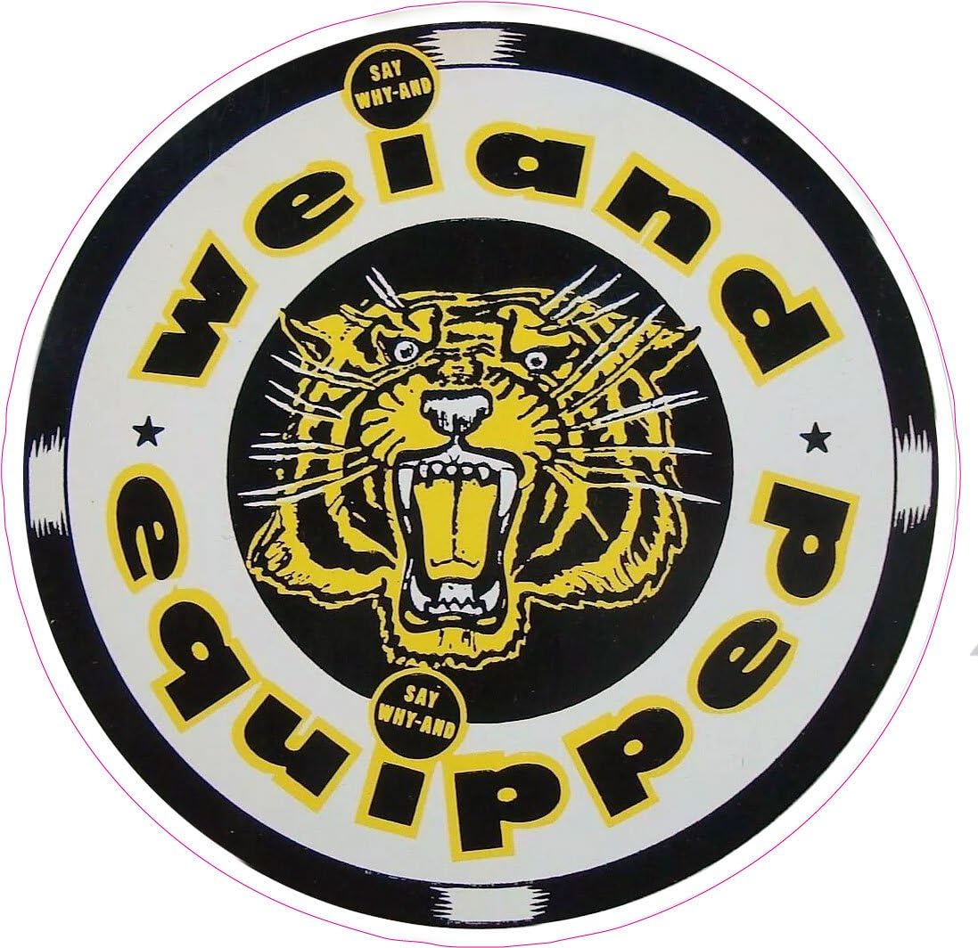Weiand Equipped Decal 5" in The United States