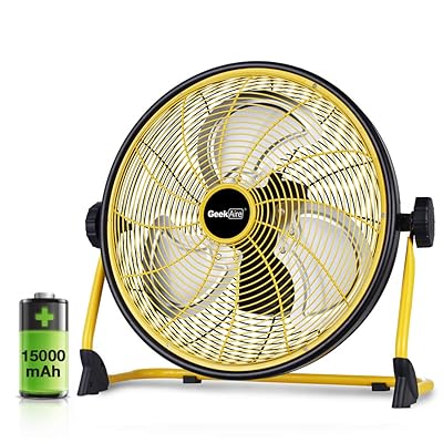 Portable 15000mAh Battery Operated Fan 