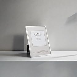 Maturi Silver Plated Photo Frame - Thin Edge, 5 x