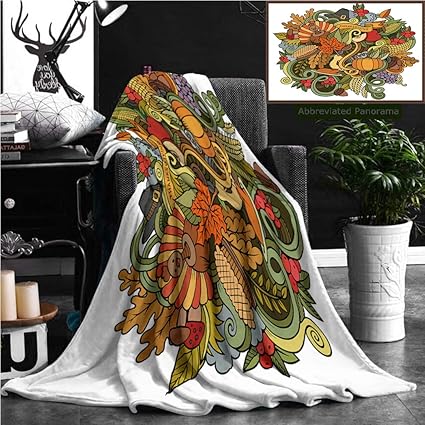 Amazon Com Nalagoo Unique Custom Flannel Blankets Thanksgiving