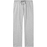 U2SKIIN Mens 100% Cotton Pajama Pants, Lightweight Soft Lounge Pant with Pockets Sleep Pj Bottoms for Men