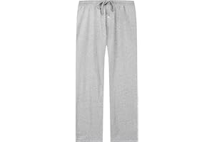 U2SKIIN Mens 100% Cotton Pajama Pants, Lightweight Soft Lounge Pant with Pockets Sleep Pj Bottoms for Men