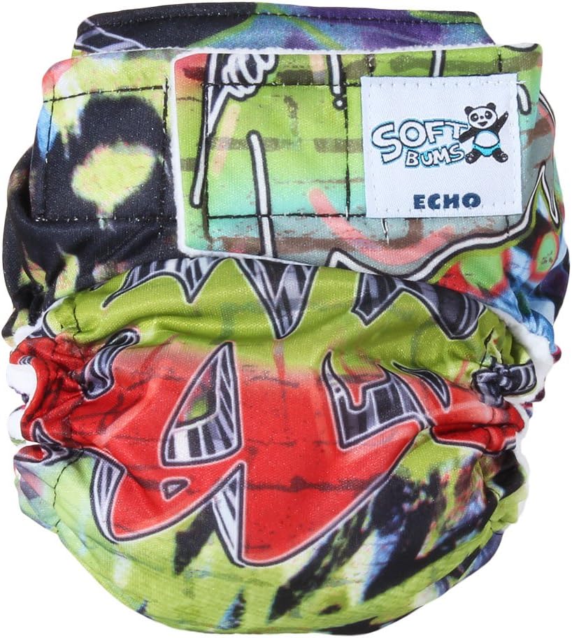 SoftBums Echo Shell with Hook and Loop, Tagged