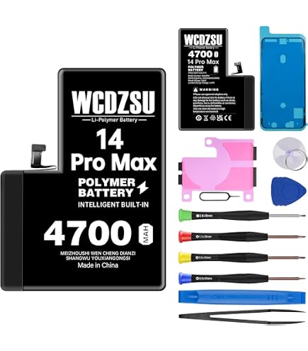 Amazon.com: AFSONGOO Battery for iPhone 14 Pro Max, Upgraded New