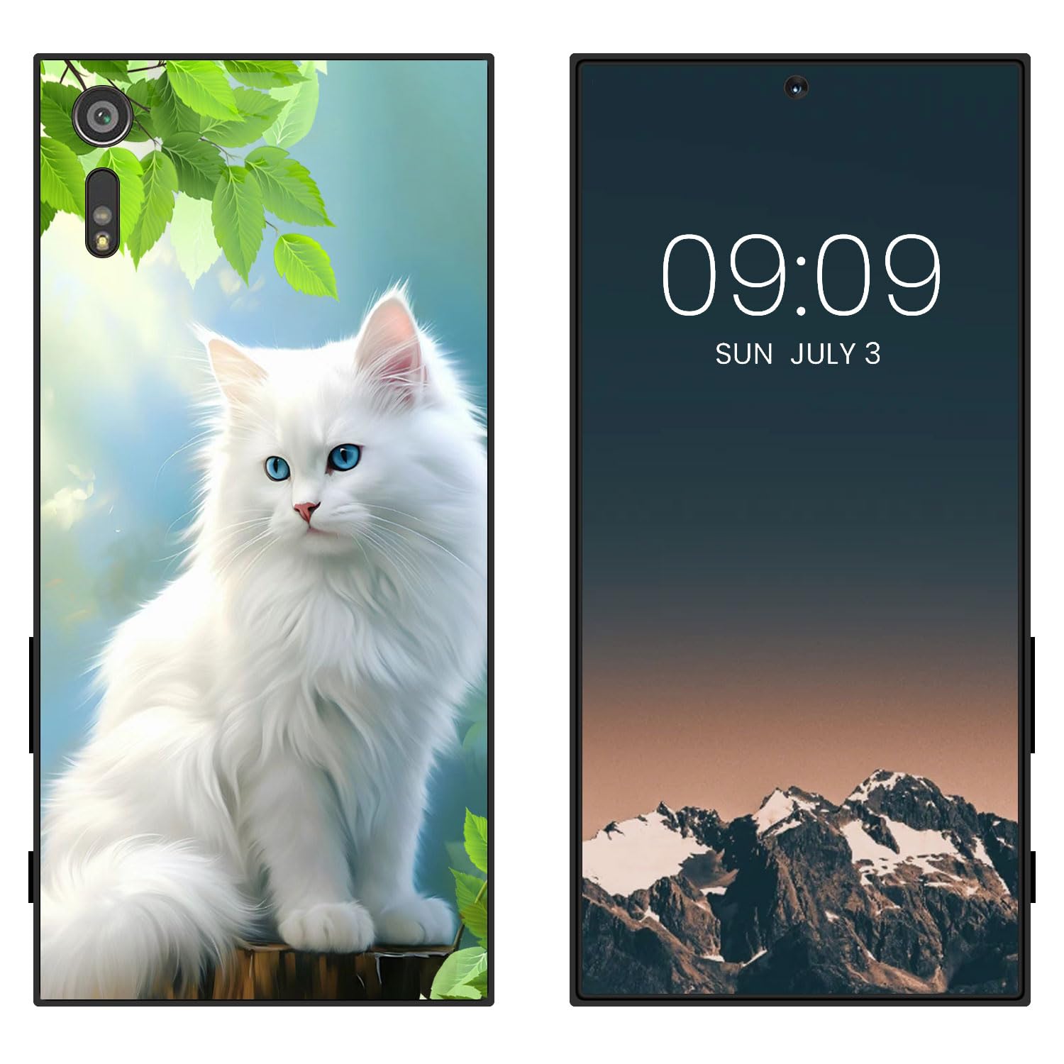 WUACYEAMING for Sony Xperia XZ Cute Case,Soft