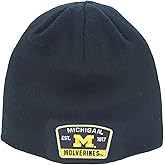 ZHATS NCAA Unisex-Adult NCAA Officially Licensed Beanie Edge Patch Switchback Team Color