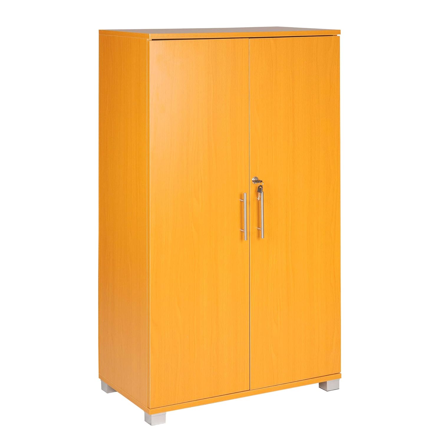 MMT Furniture Designs Office Storage Cupboard, MMTIV03Beech, Beech