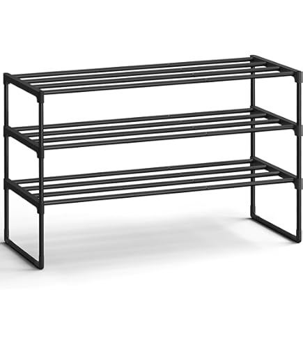 Amazon.com: Winsome Mercury Shoe Rack, Natural, 27.24x10.71x32.01