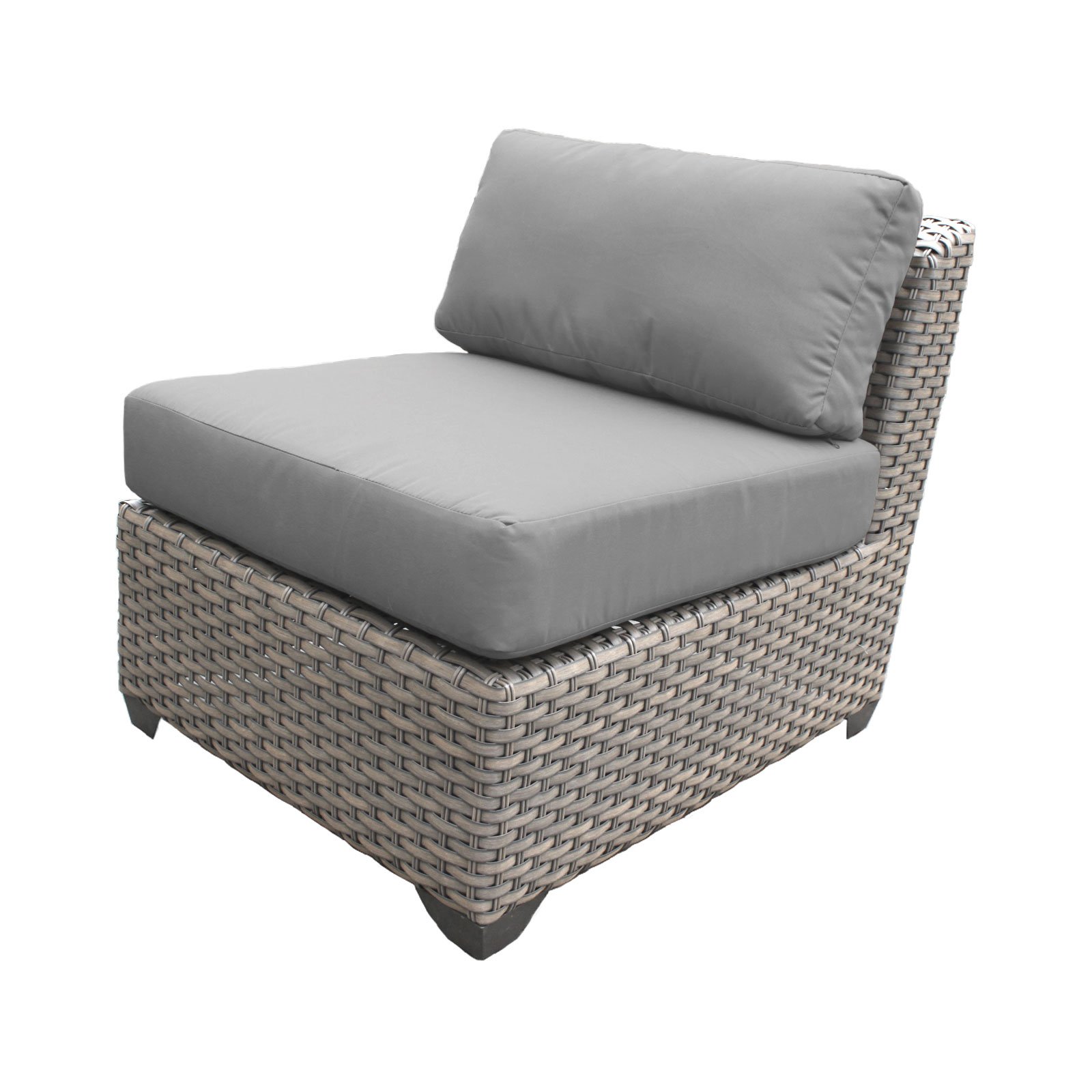 TK Classics TKC055b-AS Florence Seating Outdoor Furniture, Grey