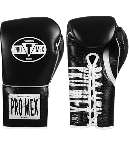 Amazon.com : Pro-Mex Pro Lace Training Gloves V 3.0, Black, 14 oz