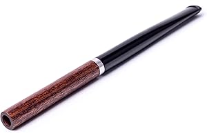 DR WATSON 5" Cigarette Holder, fits Extra Slim Cigarettes, Great for Roll Ups, Mahogany (Also Available in Regular and Slim Sizes)