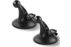 GEGRATERWA GPS Mount for Garmin 2 PCS GPS Holder for Car Windshield Suction Cup Mount